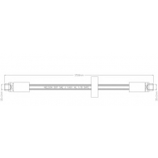 6041 REMKAFLEX Тормозной шланг