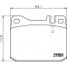 C5008 PAGID Комплект тормозных колодок, дисковый тормоз