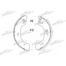 PSP541 PATRON Комплект тормозных колодок