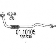 01.10105 MTS Труба выхлопного газа