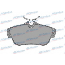 AC858381D AC Delco Комплект тормозных колодок, дисковый тормоз