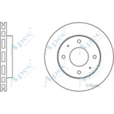 DSK662 APEC Тормозной диск