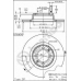 BS 7248 BRECO Тормозной диск