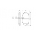 0 986 494 080 BOSCH Комплект тормозных колодок, дисковый тормоз