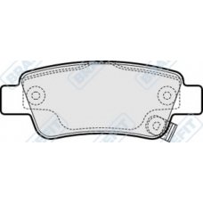 PD3229 APEC Комплект тормозных колодок, дисковый тормоз