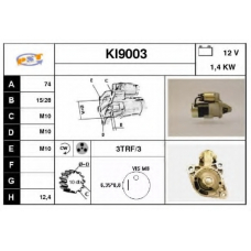 KI9003 SNRA Стартер