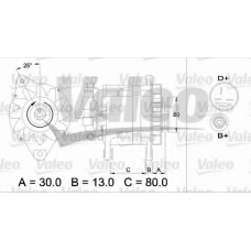 436724 VALEO Генератор