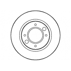 NBD370 NATIONAL Тормозной диск