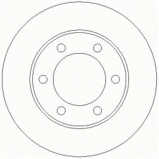 D2507 ROULUNDS Тормозной диск