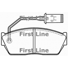 FBP1141 FIRST LINE Комплект тормозных колодок, дисковый тормоз