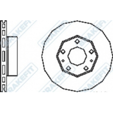 DK6209 APEC Тормозной диск