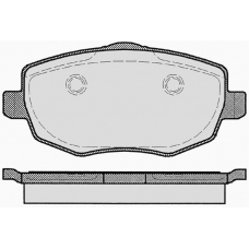 332.0 RAICAM Комплект тормозных колодок, дисковый тормоз