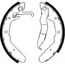 BS679 QUINTON HAZELL Комплект тормозных колодок