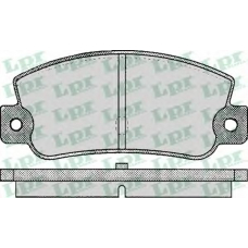 05P095 LPR Комплект тормозных колодок, дисковый тормоз