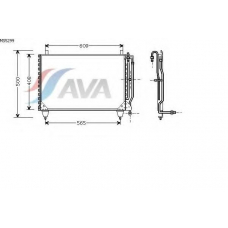 MS5299 AVA Конденсатор, кондиционер