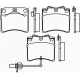 T5129 PAGID Комплект тормозных колодок, дисковый тормоз