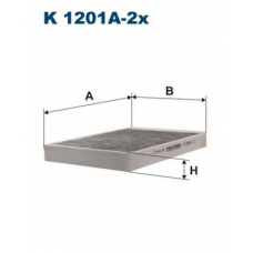 K1201A-2X FILTRON Фильтр, воздух во внутренном пространстве