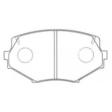 PN-5364 JNBK Колодки тормозные