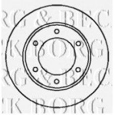 BBD4217 BORG & BECK Тормозной диск