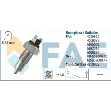 40240 FAE Выключатель, фара заднего хода