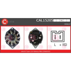 CAL15205RS CASCO Генератор