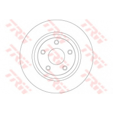 DF6492 TRW Тормозной диск