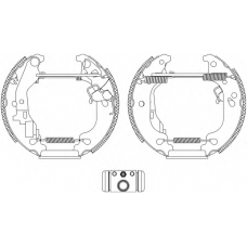 R1105 PAGID Комплект тормозных колодок