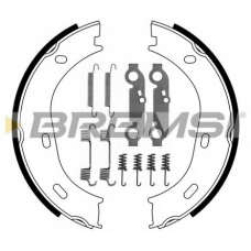 GF0301-1 BREMSI Комплект тормозных колодок, стояночная тормозная с