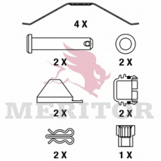 MDP3095K MERITOR Комплект тормозных колодок, дисковый тормоз