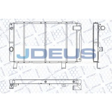 RA0210230 JDEUS Радиатор, охлаждение двигателя