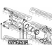 0275-Z51F FEBEST Ремкомплект, тормозной суппорт