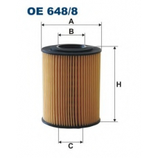 OE648/8 FILTRON Масляный фильтр