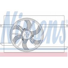 85593 NISSENS Вентилятор, охлаждение двигателя