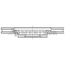 MBR6034 MERITOR Тормозной диск