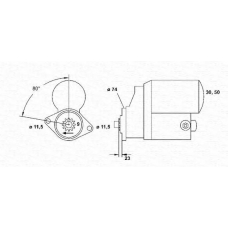 943254076010 MAGNETI MARELLI Стартер