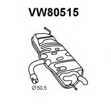 VW80515 VENEPORTE Глушитель выхлопных газов конечный