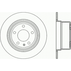 BDR1927.10 OPEN PARTS Тормозной диск