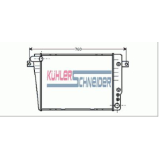 1404401 KUHLER SCHNEIDER Радиатор, охлаждение двигател