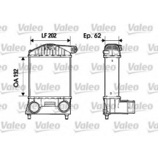 817884 VALEO Интеркулер