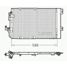 DCN20011 DENSO Конденсатор, кондиционер