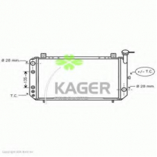 31-3291 KAGER Радиатор, охлаждение двигателя