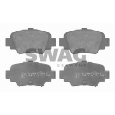 82 91 6269 SWAG Комплект тормозных колодок, дисковый тормоз