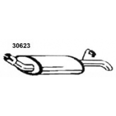 30623 MAPCO Глушитель выхлопных газов конечный