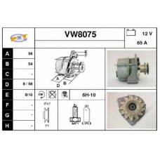 VW8075 SNRA Генератор