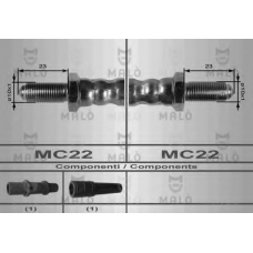8376 Malo Тормозной шланг