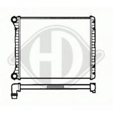 8100506 DIEDERICHS Радиатор, охлаждение двигателя