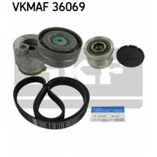 VKMAF 36069 SKF Поликлиновой ременный комплект