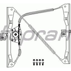 108 669 TOPRAN Подъемное устройство для окон