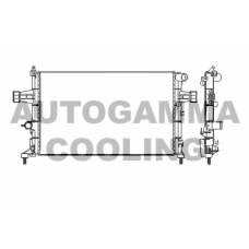 101339 AUTOGAMMA Радиатор, охлаждение двигателя