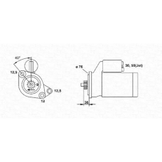 063720013010 MAGNETI MARELLI Стартер